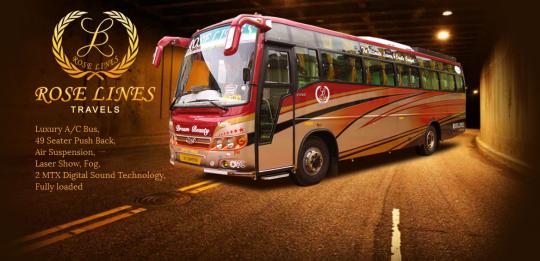 Rose Lines Tours And Travels Tourist Bus Pperator in Malappuram