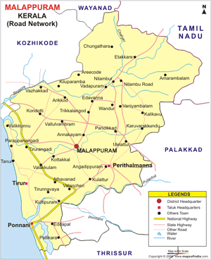 Malappuram Map