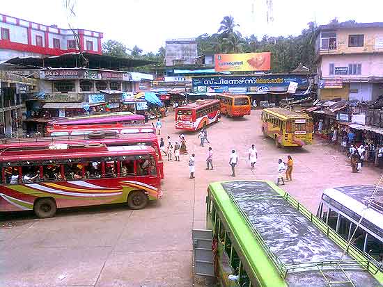 Areekode Bus stand