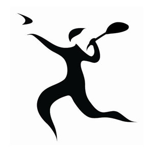 Asian Games 2010 Badminton Logo