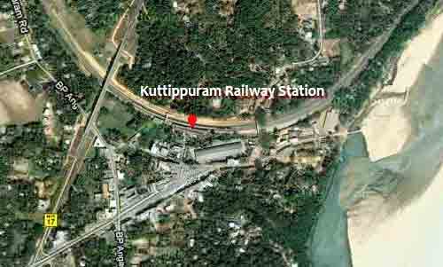 Kuttippuram Railway station image from Google Map